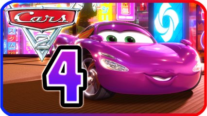 Disney Cars 2 Walkthrough Gameplay Part 4 (PS3, X360, Wii, PC)