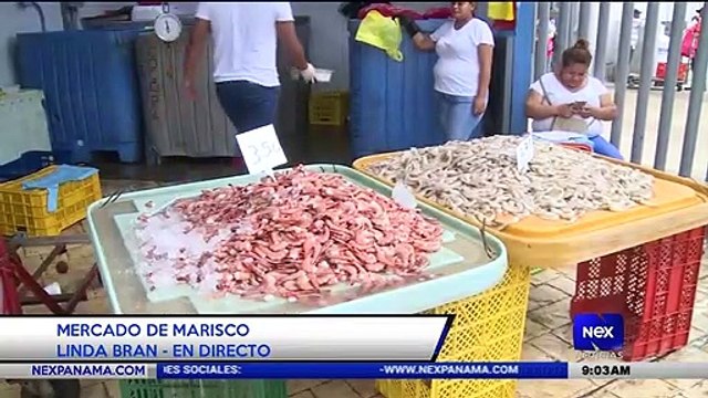 Panameños en el mercado del marisco - Nex Noticias