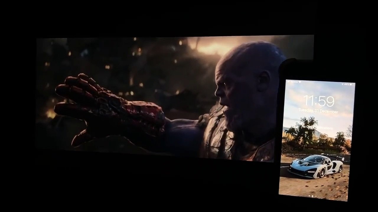 2020 déclenché par Iron Man dans Avengers à Sydney en Australie sur le feu d'artifice !