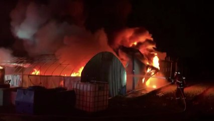 전남 해남 비닐하우스 화재...3천8백만원 피해 / YTN