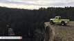 Why This Photo Of Truck Off Cliff's Edge Has Gone Viral