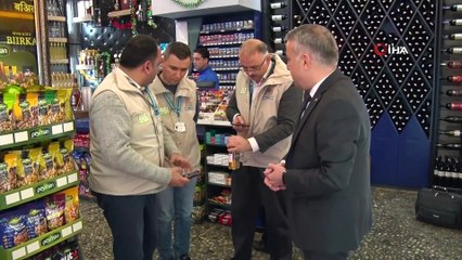 Kayseri’de yılbaşı akşamında 'Kaçak içki ve gıda' denetimi