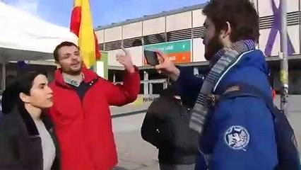 "Cogeremos las pistolas": así son las amenazan a jóvenes constitucionalistas en la Universidad de Barcelona
