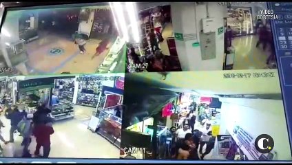 Impresionante golpe en Medellín