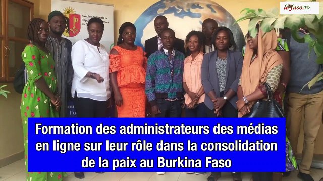 Promotion de la paix et de la cohésion sociale Les administrateurs des médias en ligne outillés pour tisser la paix sur la toile