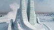 Espectacular ciudad de hielo en el noroeste de China