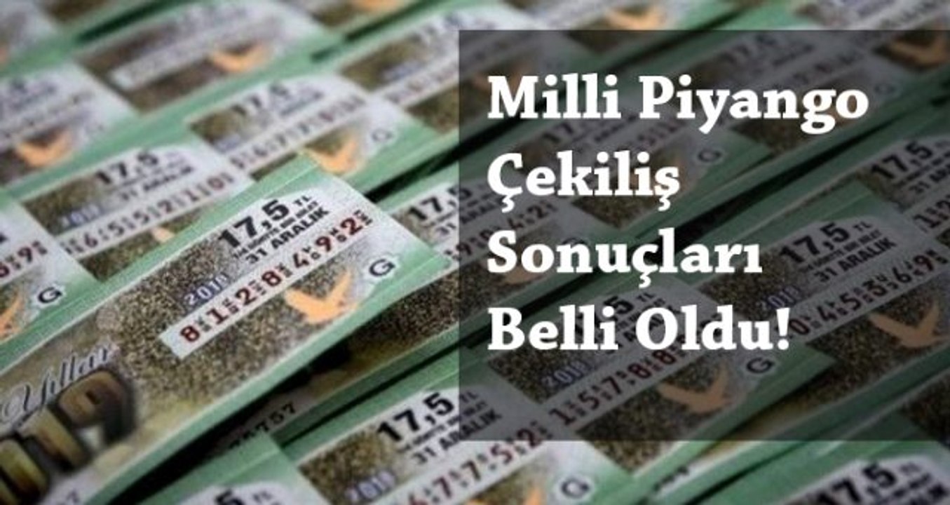 Milli Piyango yılbaşı çekilişi 2020 ikramiye sonuçları belli oldu! Milli Piyango sonuçları tam liste ve bilet sorgulama