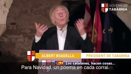 El mensaje navideño de Boadella a los golpistas: "Que en paz, pajas y ayuno en la cárcel descanséis"