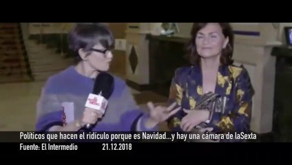 Video herunterladen: Iglesias, Dolors, los ministros socialistas...todos hacen el ridículo porque es Navidad y hay una cámara de laSexta