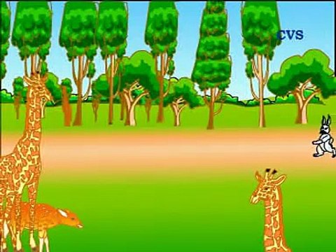 Panchatantra Hindi Animation Stories - Rabbit and Totoise, खरगोश और कछुआ