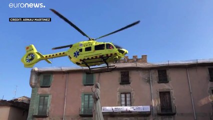 حريق بكنيسة في كتالونيا يؤدي لإصابة 14 شخصاً أثناء احتفالات رأس السنة