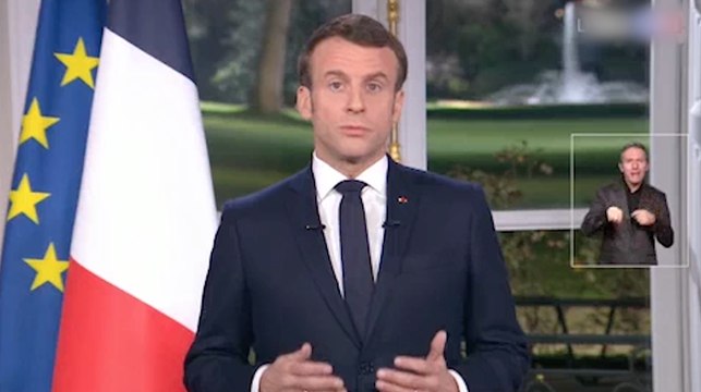Les vœux d'Emmanuel Macron aux Français pour 2020