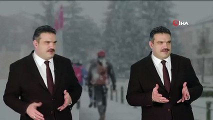 Rektör Çomaklı'dan eğlenceli yeni yıl kutlaması