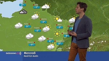 La météo en Alsace, ce mercredi 1er janvier