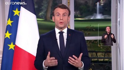 تقاعد وإضرابات.. أبرزُ ما جاء في كلمة ماكرون في خطاب رأس السنة