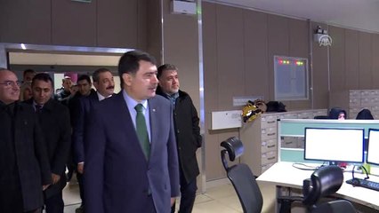 Ankara Valisi Şahin, 112 Acil Çağrı Merkezi'nde yılbaşı tedbirlerini denetledi