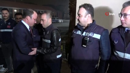 Başkan Örki’den zabıta ve güvenlik güçlerine yılbaşı sürprizi