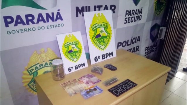 Choque realiza apreensão de maconha e detém dois no Interlagos