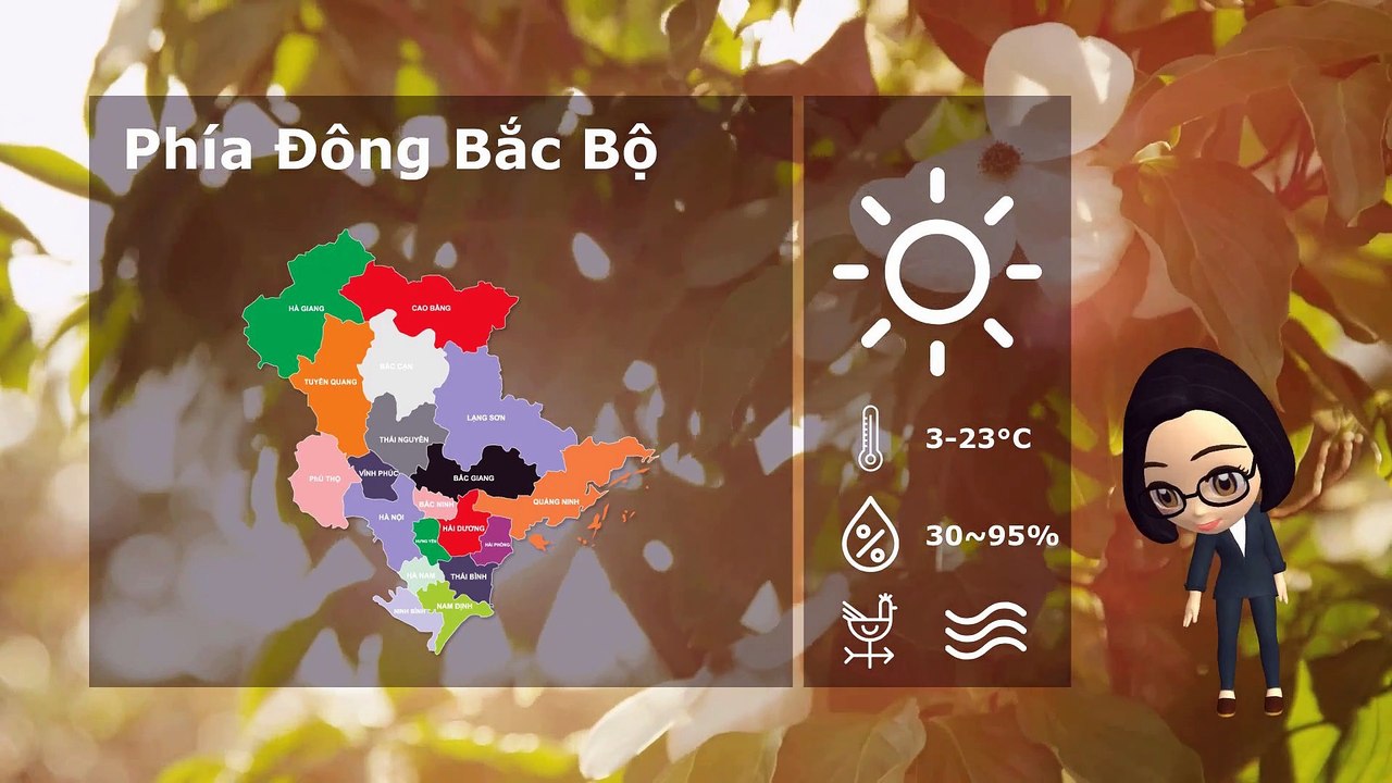 01/01/2020 Vietnam weather forecast