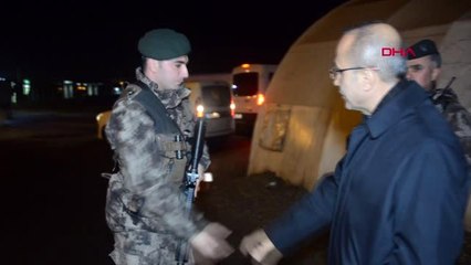 Emniyet müdürü yeni yıla personeliyle birlikte girdi