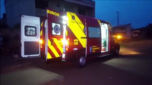 Homem ferido na cabeça é socorrido pelo Siate no Bairro Interlagos