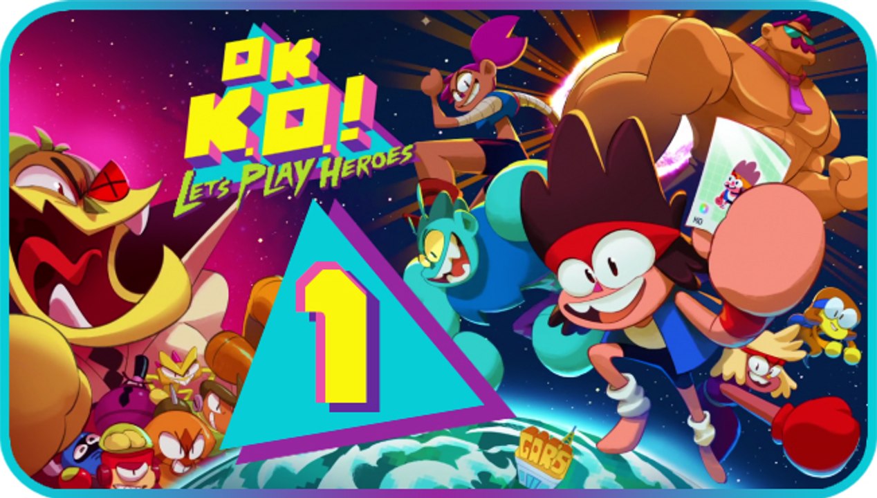OK K.O.! Let's Play Heroes Walkthrough Part 1 (PS4, XONE) No Commentary [Cartoon Network]