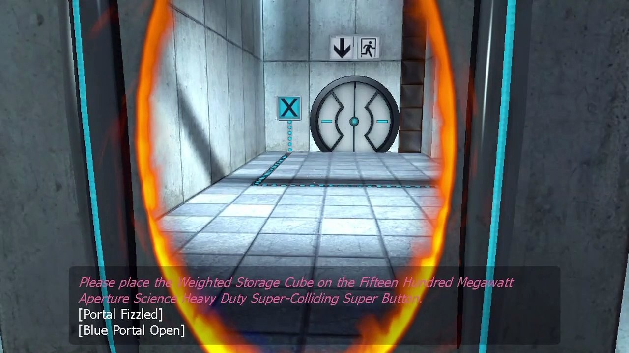 Portal - Acquiring the Aperture Science Handheld Portal Device Part 1