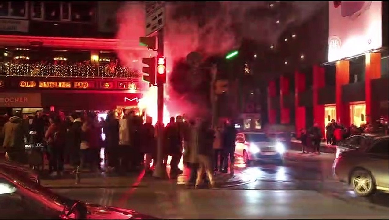 İstanbul'da yılbaşı coşkusu - Bağdat Caddesi - İSTANBUL