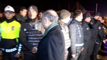 Emniyet genel müdürü aktaş, yeni yıla polislerle girdi