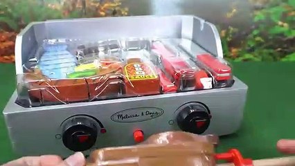 Melissa and Doug Rotisserie Grill Wooden Playset-