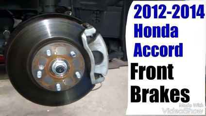 2012-2013 Honda Accord Front Brakes