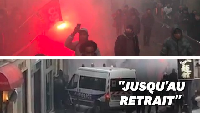 Des manifestants ont tenté de pénétrer au siège de LREM