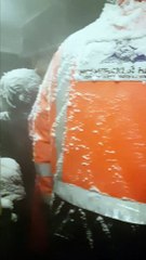 Snow Storm Strands Passengers in Bus