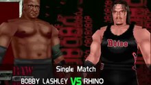 TNA Cross The Line Mod Matches Bobby Lashley vs Rhino