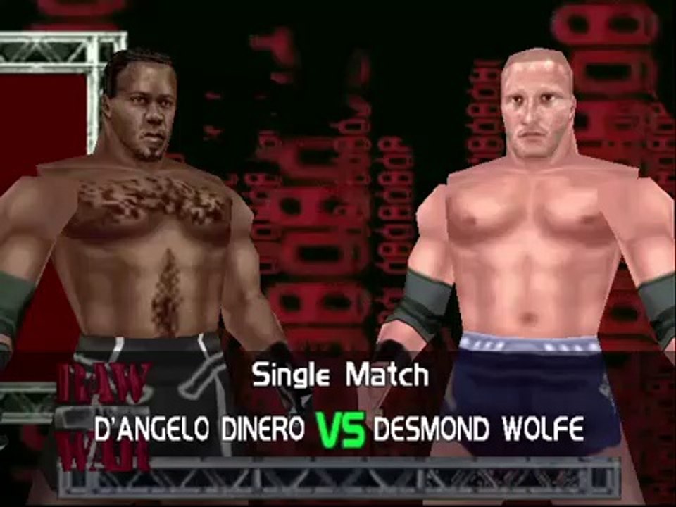 TNA Cross The Line Mod Matches D'Angelo Dinero vs Desmond Wolfe