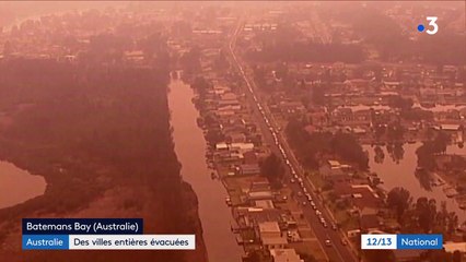 Australie : face aux incendies, des villes entières forcées d'évacuer leurs habitants