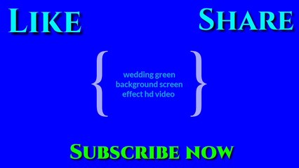 Wedding Green background screen effect HD video 33