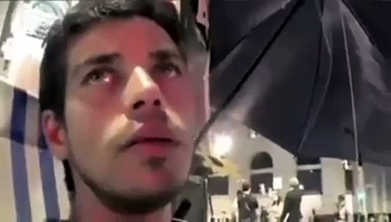 Sininho, extremista de esquerda Black Bloc, aparece em vídeo de 2013 comentando greve de fome do seu grupo pela liberação de Eduardo Fauzi, suspeito de ter atacado estúdio do Porta dos Fundos na semana passada.