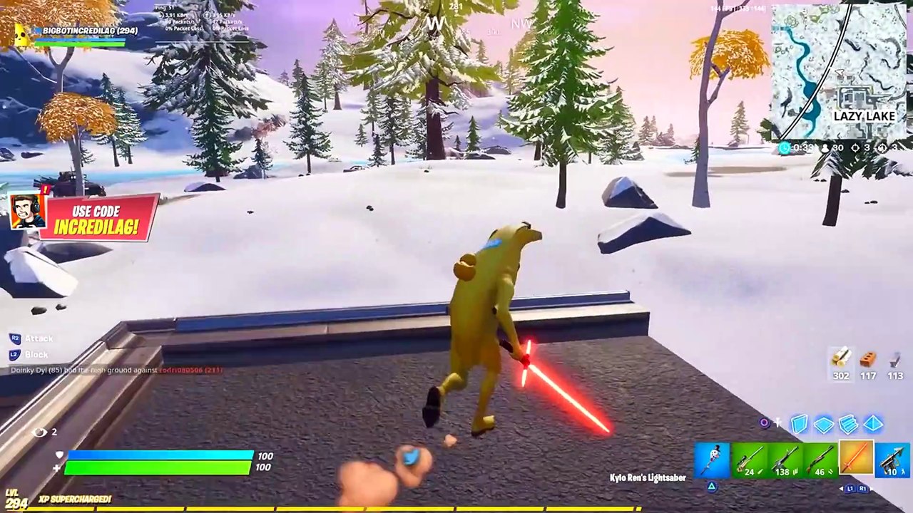 OPEN THE NEW YEAR SKIN Secret Fortnite Winterfest Presents