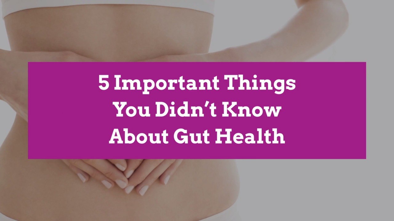 5 Important Things You Didn’t Know About Gut Health