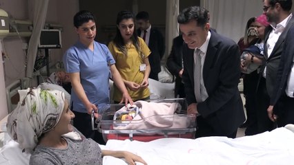 Yeni yılın ilk bebekleri dünyaya geldi - DİYARBAKIR