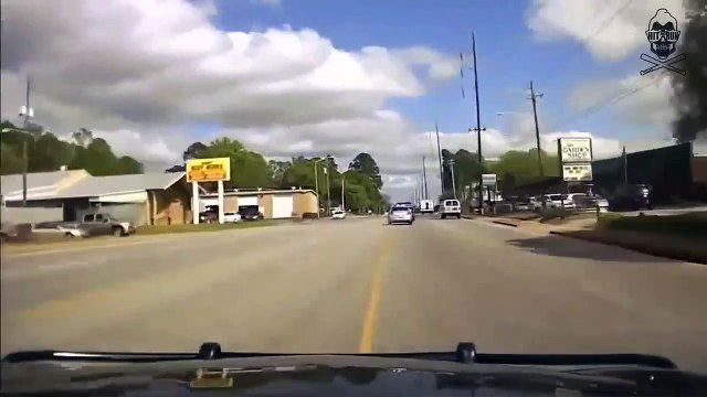 Dash Cam Georgia Police Chase with AMAZING Pit Maneuver