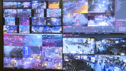 Ülke genelinde yılbaşı tedbirleri canlı bağlantılarla denetlendi - ANKARA