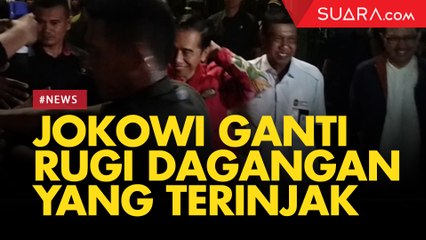 Dagangannya Pedagang Asongan di Malioboro Terinjak, Jokowi Beri Ganti Rugi