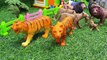 Farm Animals and Wild Animals Learn Animal Names With Animals Family Toys for Kids