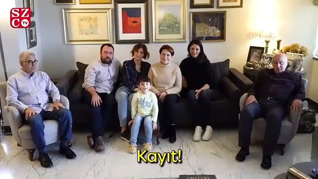 Akşener ailesinden yeni yıl mesajı