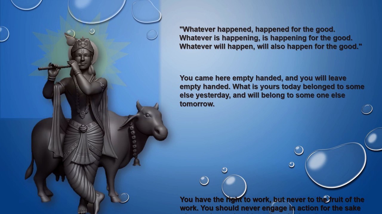 BHAGAVAD GITA : LIFE QUOTES