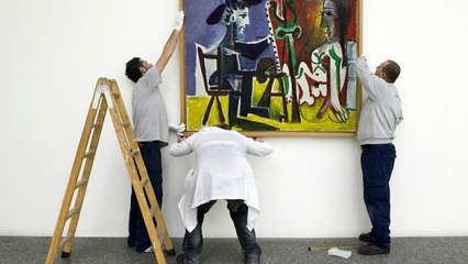 Picasso'nun 157 milyon TL değer biçilen tablosu bir genç tarafından kasten yırtıldı