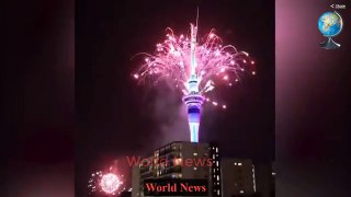 New Zealand welcomes 2020 with spectacular fireworks display (Video) World News