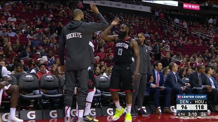 Download Video: Harden launches Rockets after injury layoff